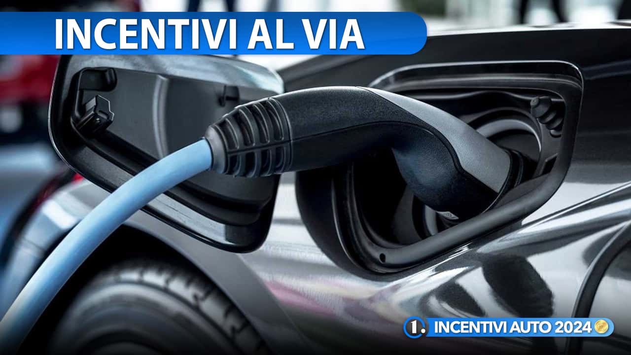 Da oggi partono gli incentivi auto 2024