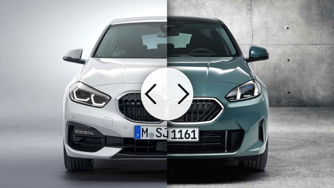 BMW Serie 1, nuova contro vecchia per vedere come cambia