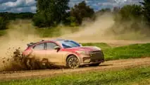 Ford Mustang Mach-E Rally prototype testing