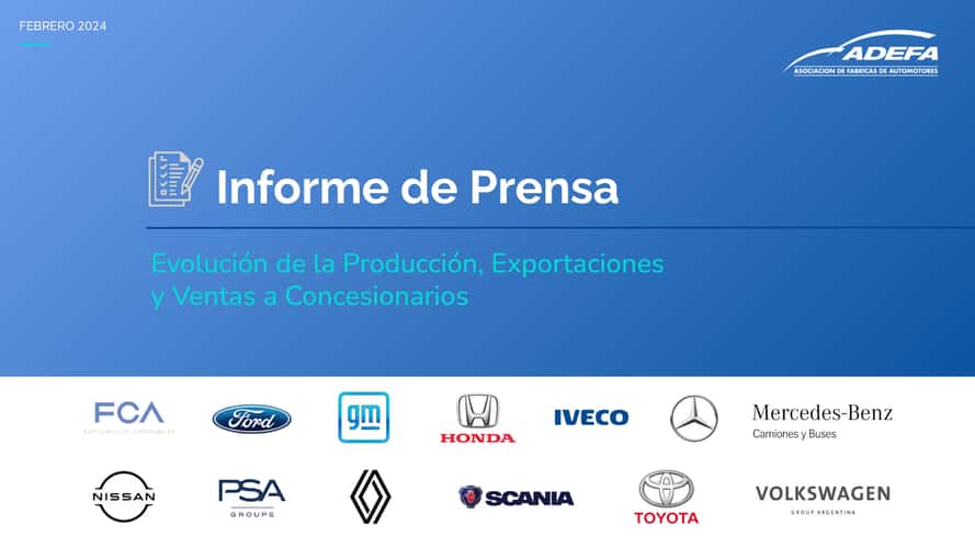 Así fue la producción de autos en febrero 2024