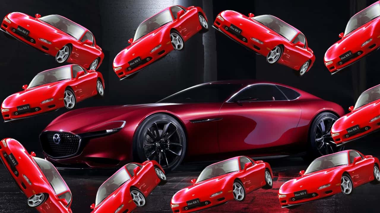 Mazda RX-Vision and RX-7