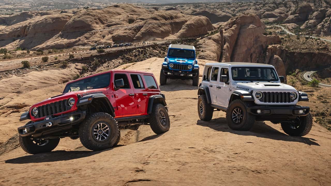 Moab wybiera Jeepa na oficjalnego partnera 4x4 za 250 000 dolarów i wypożycza pięć pojazdów