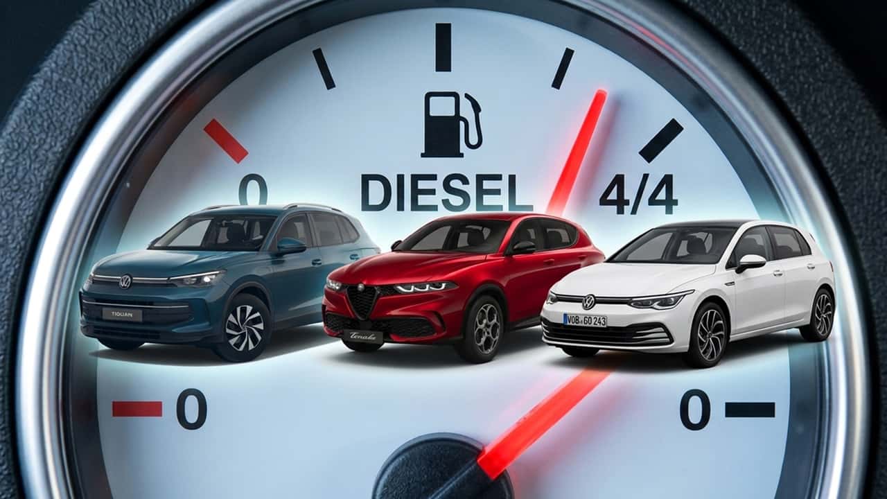 Conoce los coches diésel que menos consumen en 2026