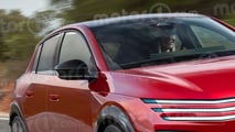 Peugeot 208 (2027), il render di Motor1.com