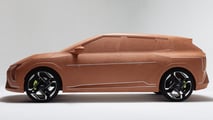 Kia EV4 GT clay tribute to Rafael Nadal