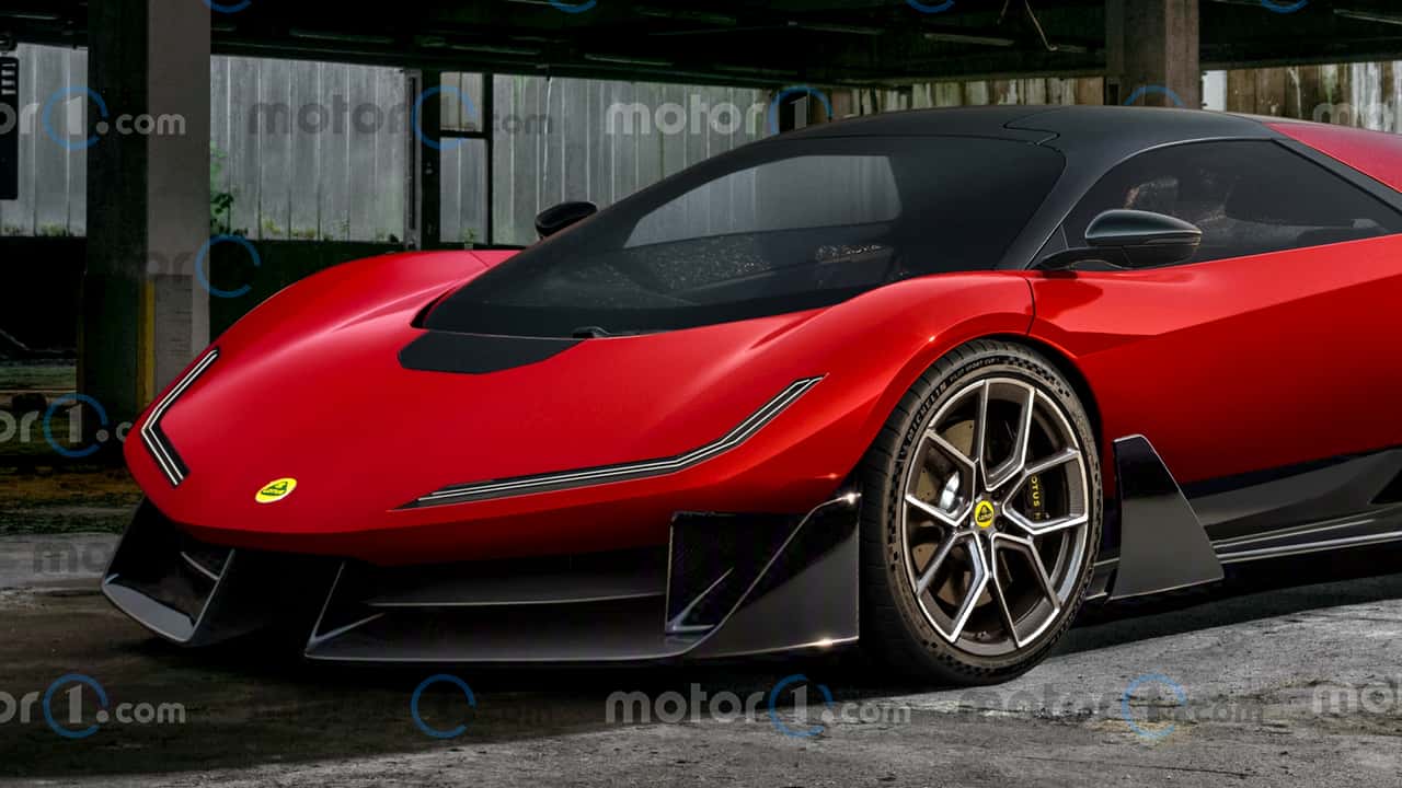 2029 Lotus Esprit Supercar Rendering By Motor1
