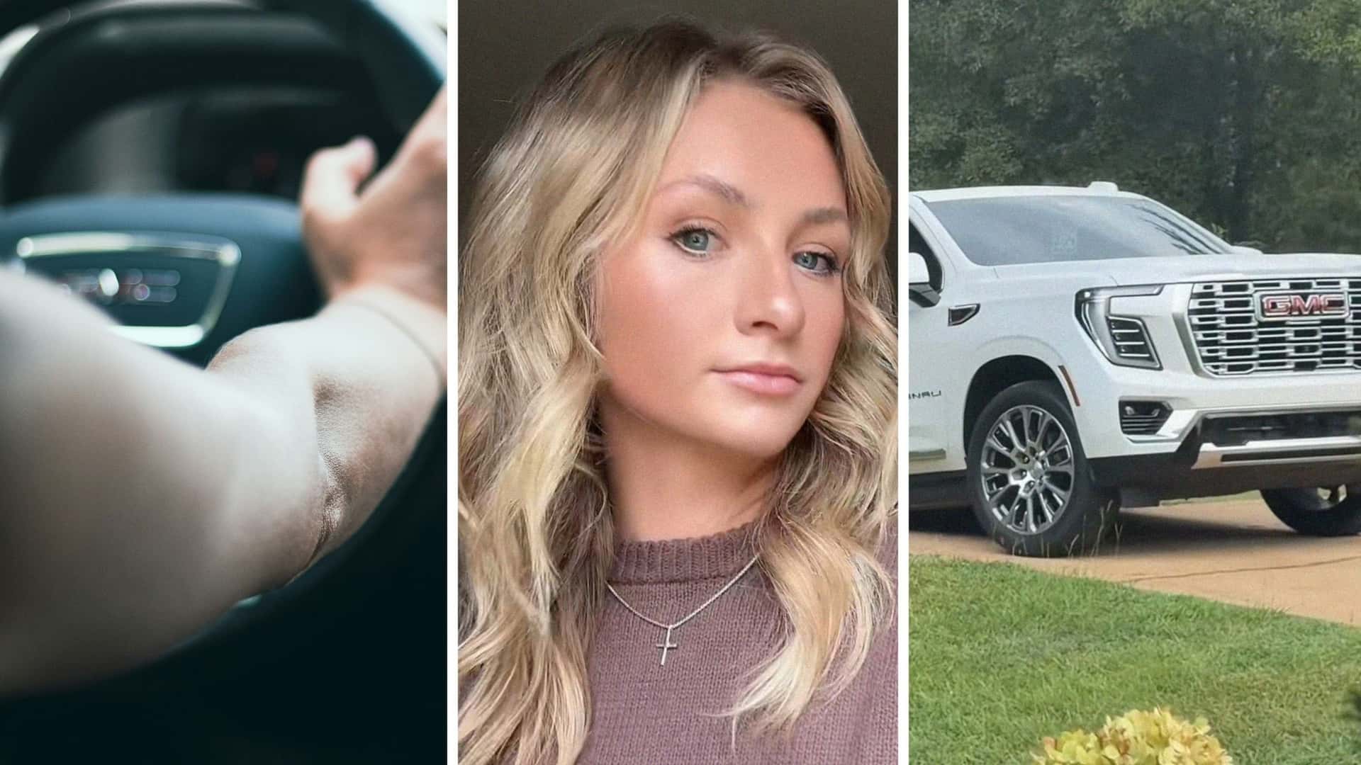 Woman Gets Yukon Stuck In Her Driveway. People Say It's Her Husband's Fault