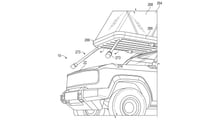Ford Bronco Tent and Sleeping Patent Images