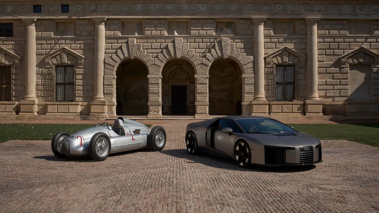 تم تقديم Audi Nuvolari كعرض وطني أول في مانتوفا