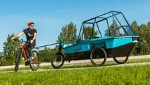 Take To The Water With BeTriton’s New Amphibious E-Bike Trailer
