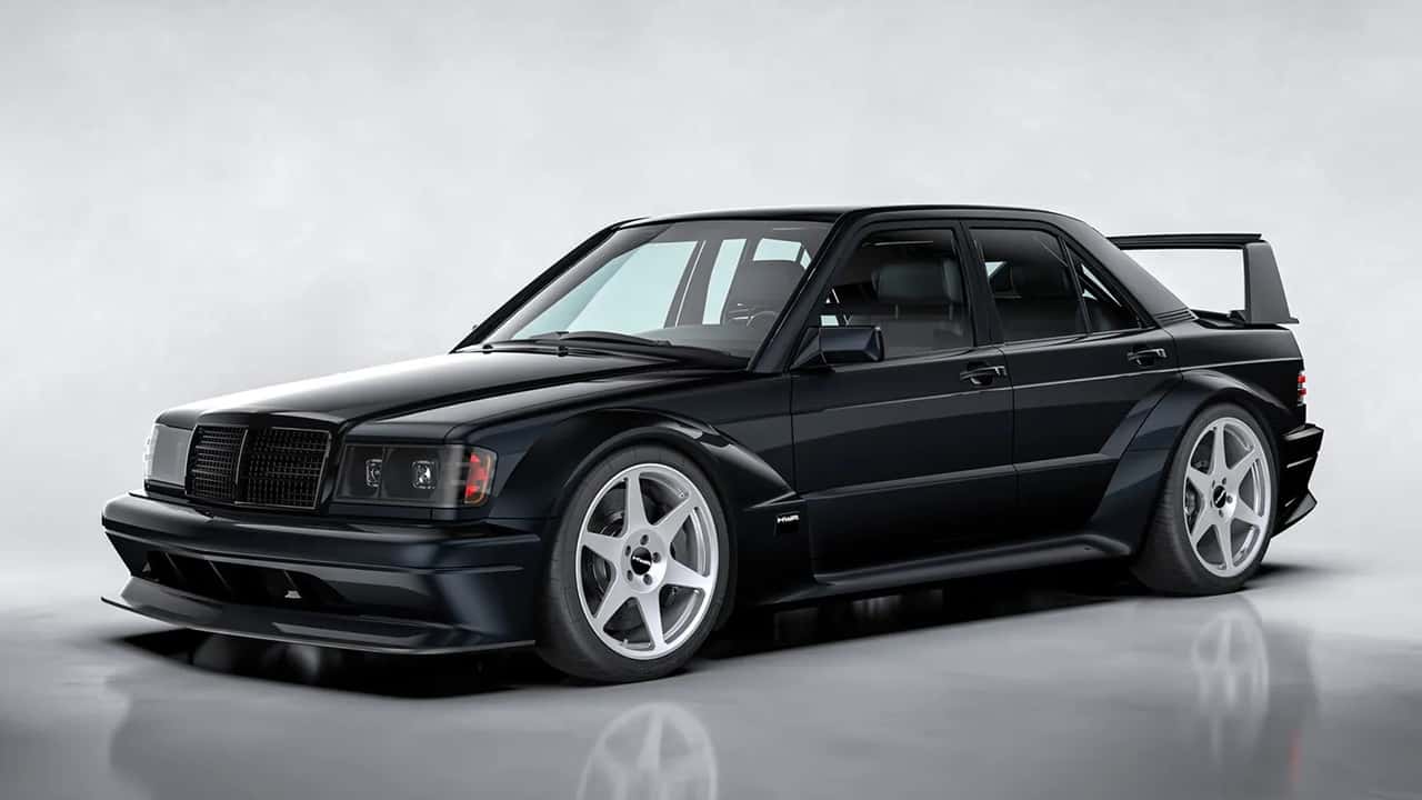 HWA Evo, il restomod della Mercedes 190 Evo