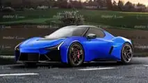 Toyota FT-Se Sports Car Production Rendering