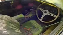 Voiture de cimetière Jaguar E-Type