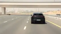 Polestar 3 prototype undergoing extreme hot weather testing in UAE