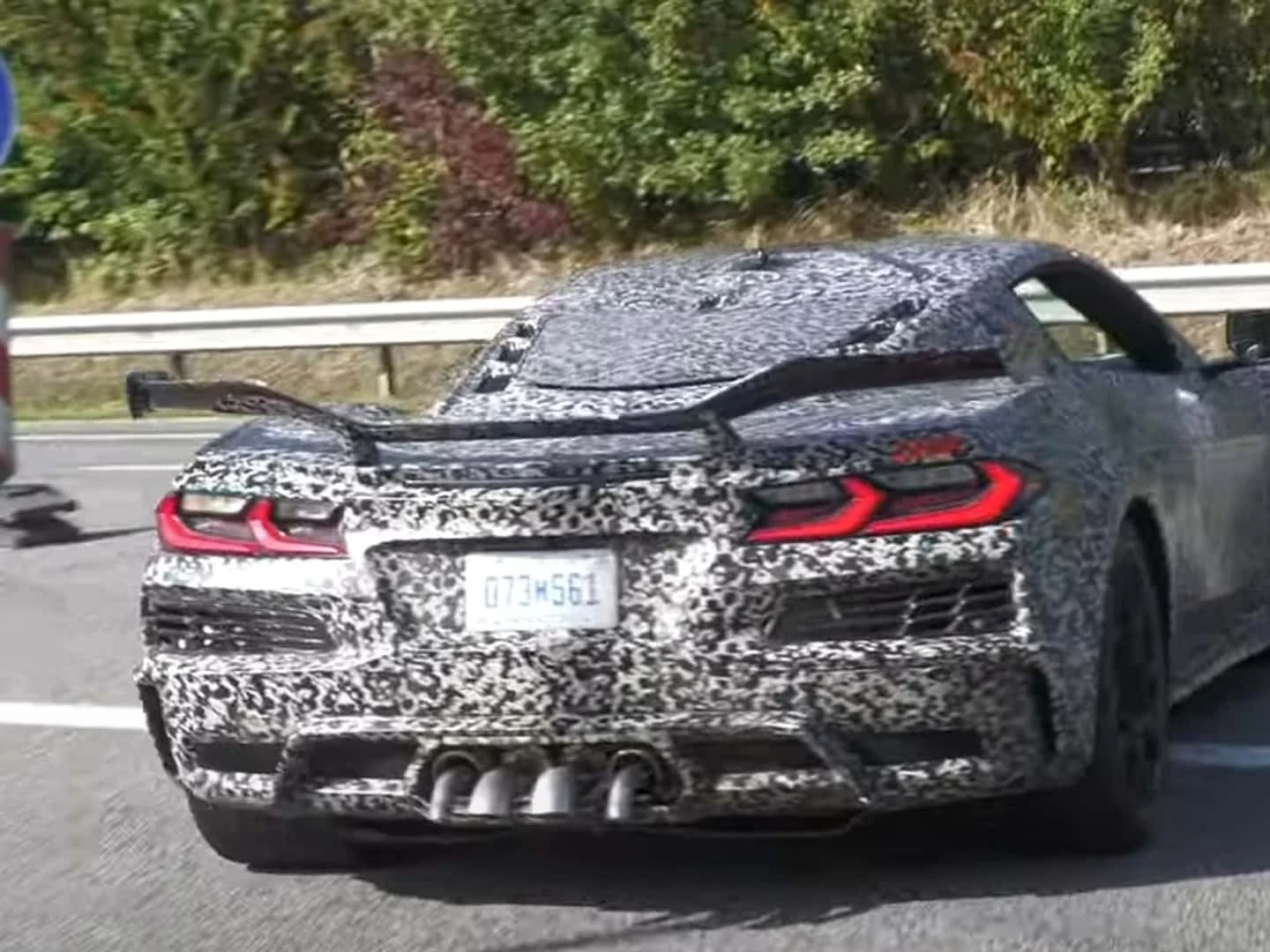 2025 Corvette ZR1 Is Loud And Quick In Nurburgring Spy Video