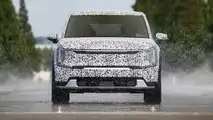 Kia EV9, le immagini ufficiali dei test sul SUV elettrico