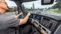 Freightliner eCascadia production version dashboard