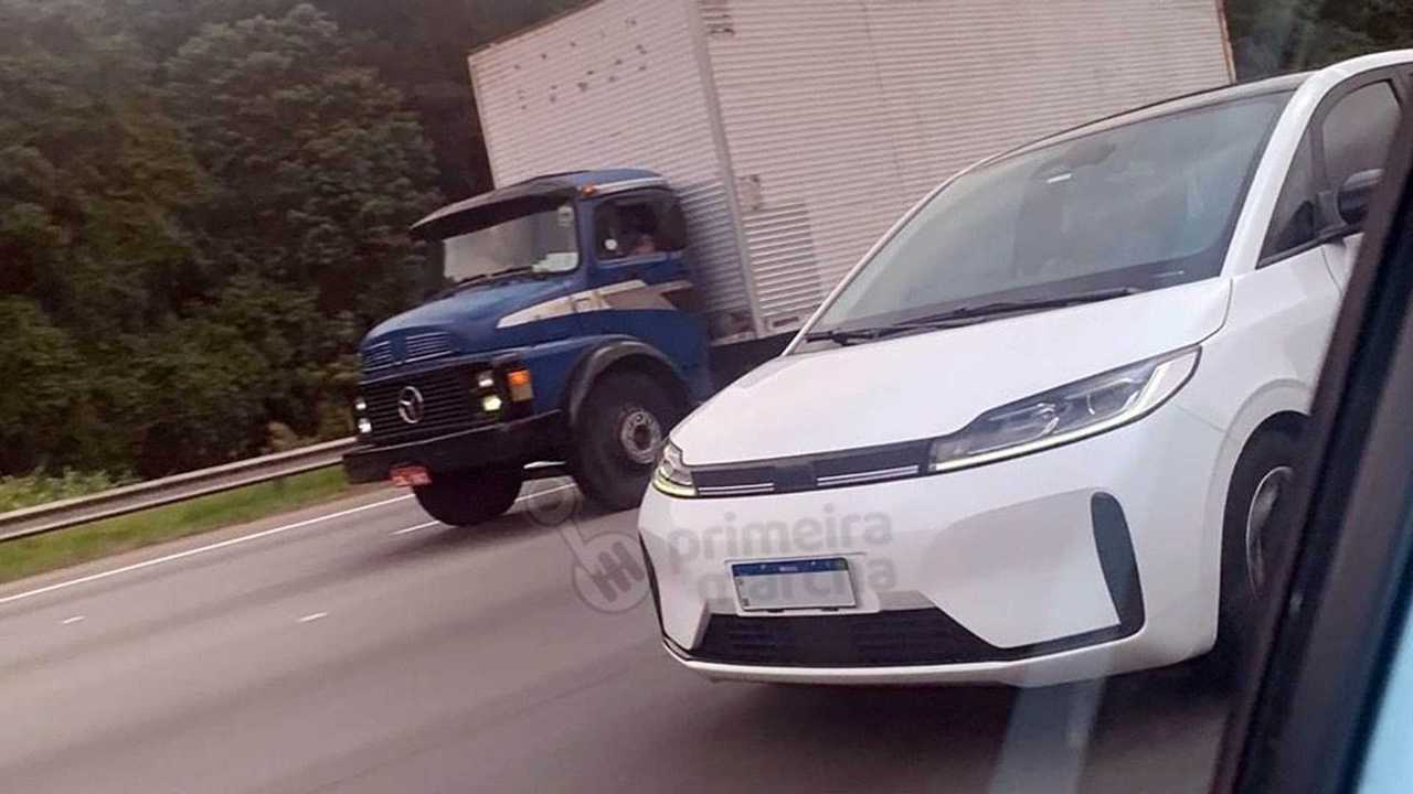 BYD D1- Flagra no Brasil