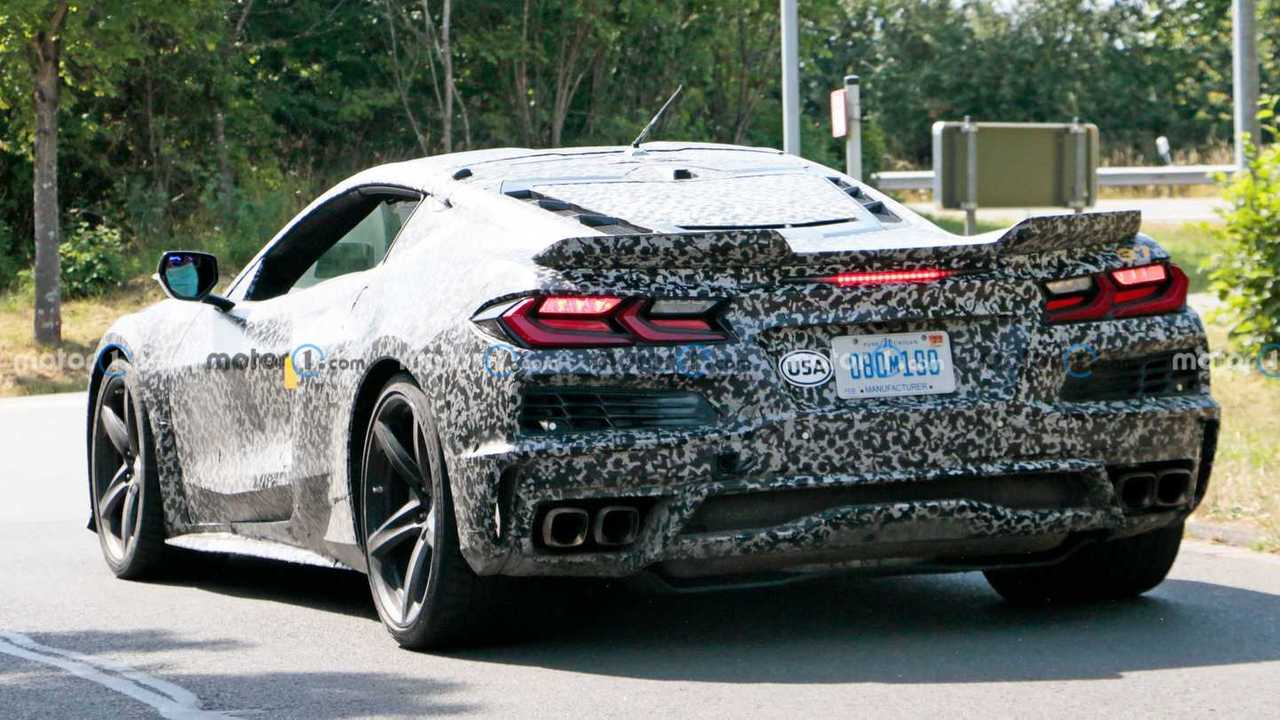 Photo espion Chevrolet Corvette E-Ray