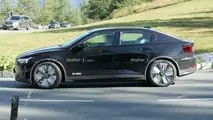 Polestar 2 facelift spy photo
