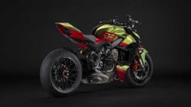 Ducati Streetfighter V4 Lamborghini - Right Rear Angle View