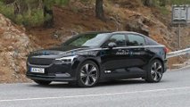 Polestar 2 Side View Facelift Spy Photo