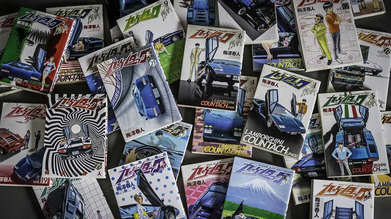 Countach, il Manga giapponese dedicato alla supercar Lamborghini