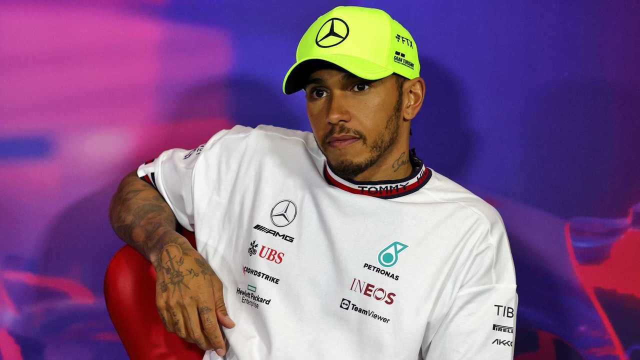 Lewis Hamilton at British GP 2022