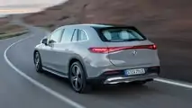 Mercedes EQS SUV em Alpingrau (2023)
