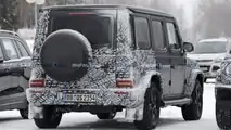 Mercedes-Benz EQG Rear View Spy Photo
