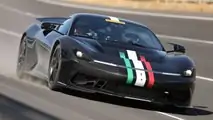 Récord mundial de velocidad del Pininfarina Battista