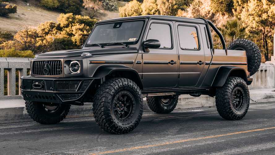 Mercedes-AMG G 63 gets high-riding, pickup conversion from Pit26