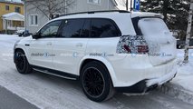 Makyajlı Mercedes-AMG GLS 63 Casus Fotoğrafları