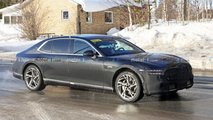 Genesis G90 with LiDAR spy photo