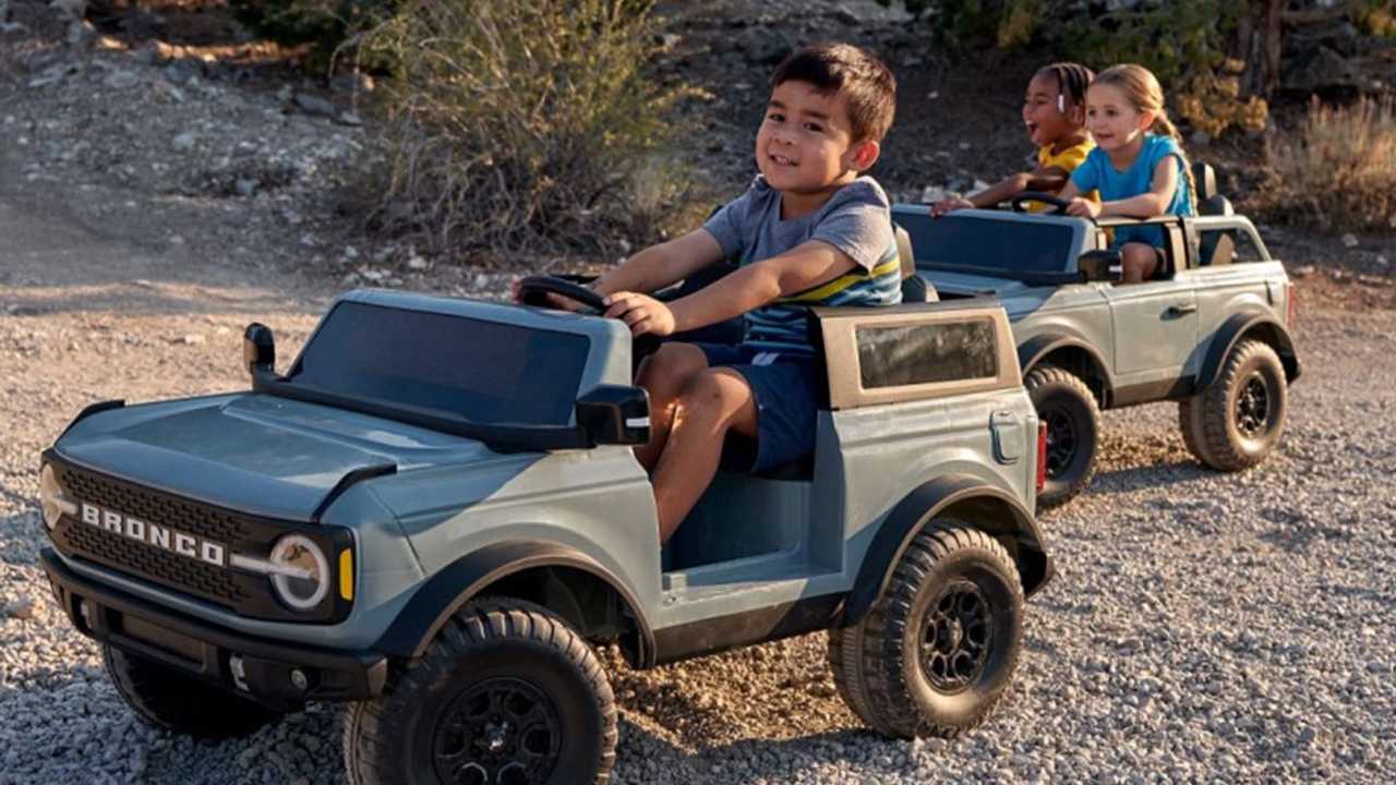 Kid Trax Releases Its New Ford Bronco Power RideOn Toy