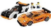 McLaren F1 LM y Solus GT Lego Speed Champions