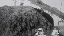 Gli albori della trebbiatura meccanica