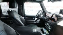 Mercedes EQG als Erlkönig: Das Cockpit