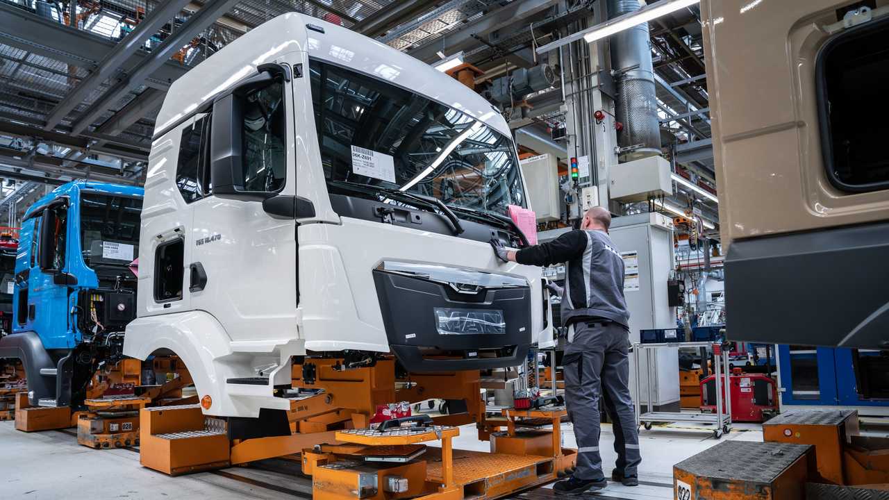 La fabbrica MAN di Monaco