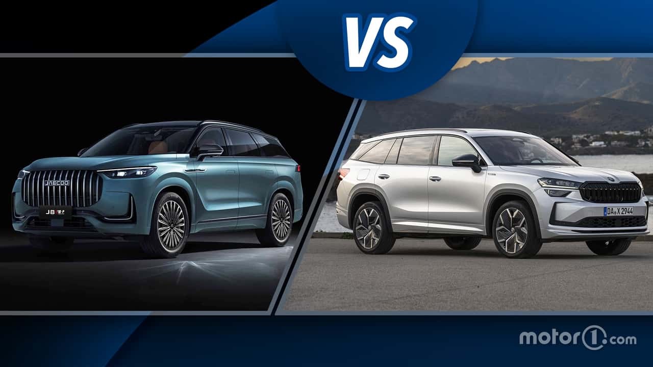 JAECOO 8 vs. Skoda Kodiaq, comparativa de SUV electrificados