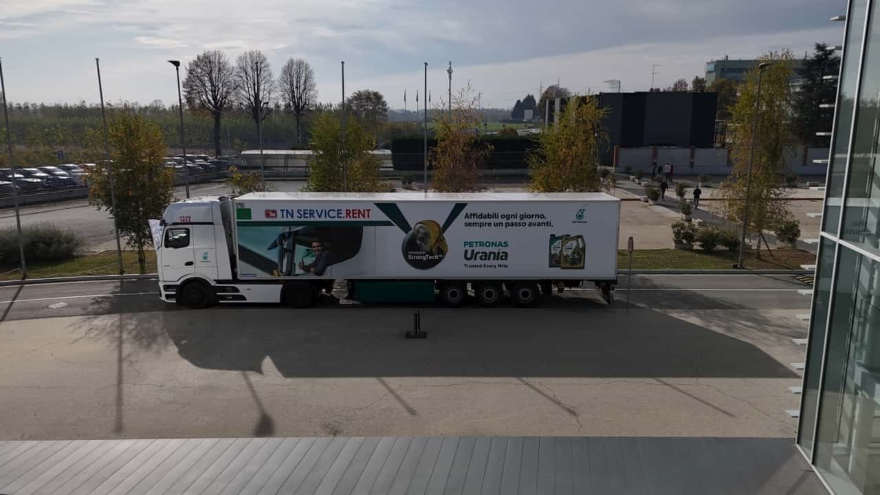 Petronas porta a Transpotec 2026 nuovi oli per i camion