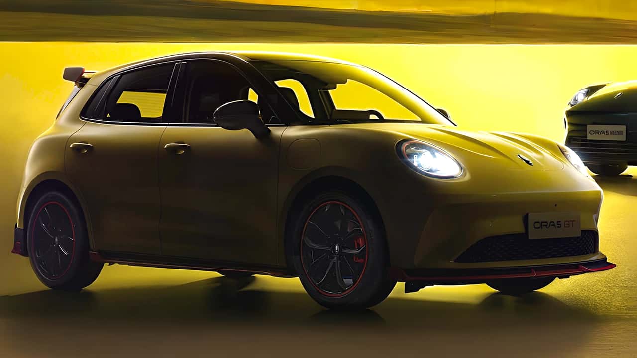 GWM revela versões GT e Sport do ORA 5 com visual esportivo