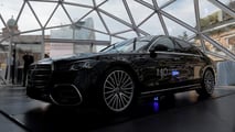 Mercedes Classe S, debutto a Roma