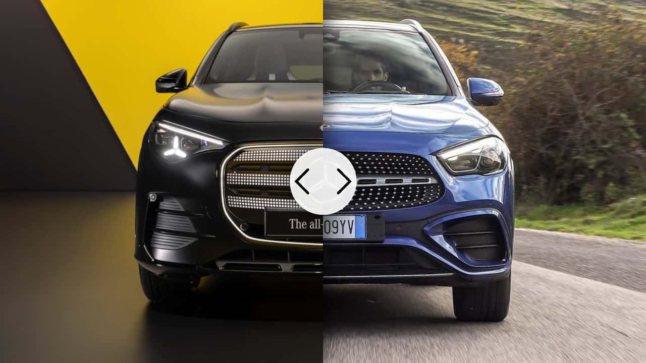 Mercedes GLA nuova contro vecchia
