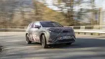 Skoda Peaq (getarnt) bei Prototypentests
