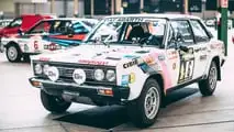 Alcune auto esposte tutti i giorni nell'Heritage Hub Stellantis di Torino