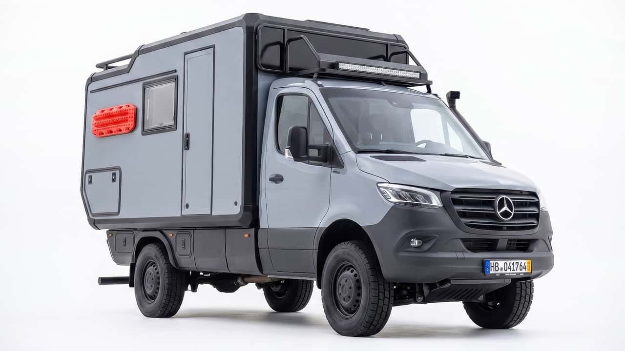 Greenlander Sherpa (2026) auf Mercedes Sprinter 4x4