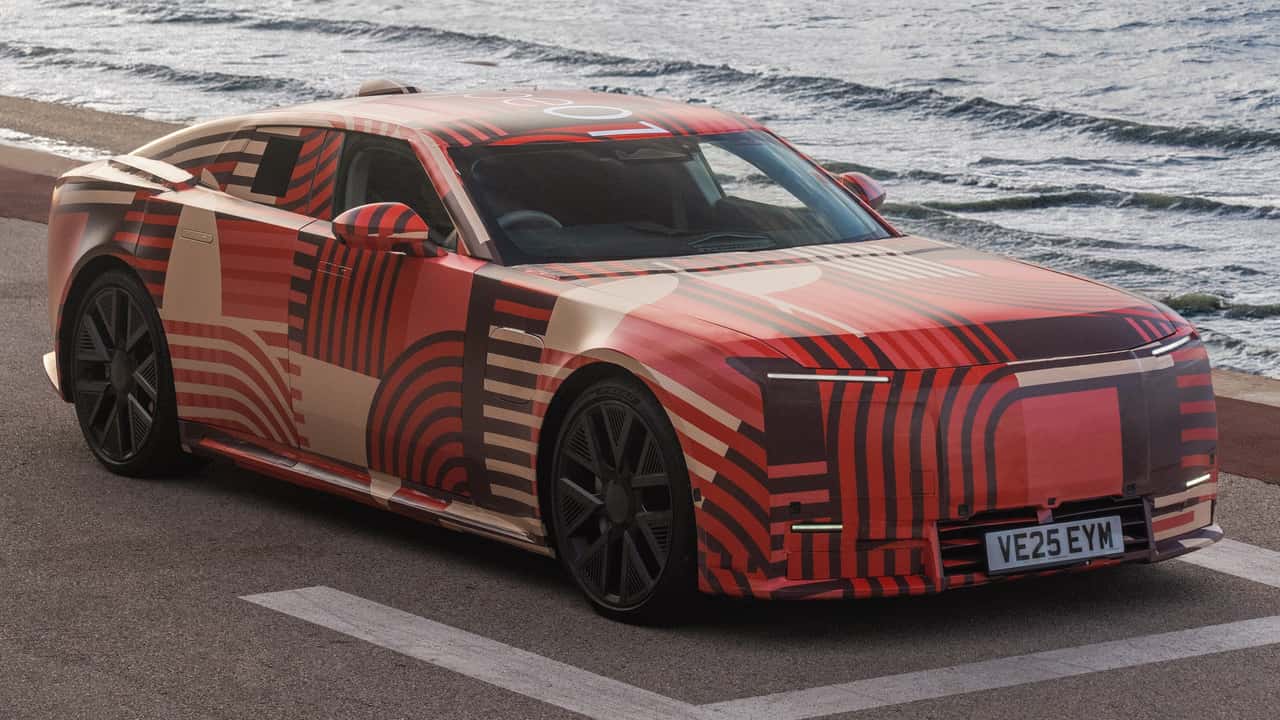 Prototyp des Jaguar Type 01 (2027) in Monaco