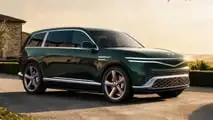 التصميم الخارجي لسيارة جينيسيس GV90 طراز 2027