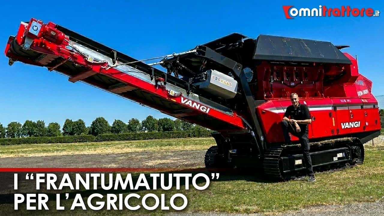 CAMS 25 anni: frantumatori e macchine ibride per agricoltura e construction